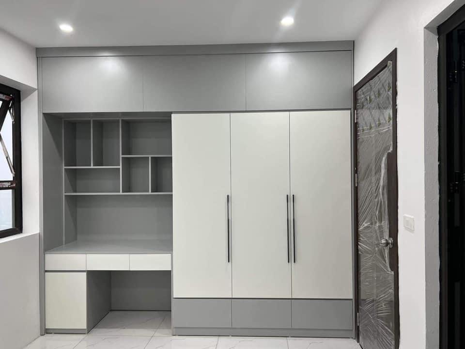 Tủ áo nhựa Chinhuei Plus kết hợp bàn học giá sách - Chị Yến Nhi (Ba Đình)