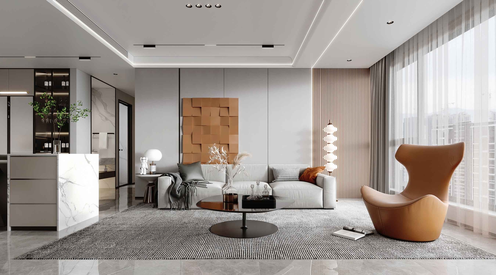 Phong cách thiết kế nội thất Japandi hướng tới sự đơn giản và ưu tiên công năng sử dụng hơn là trang trí.